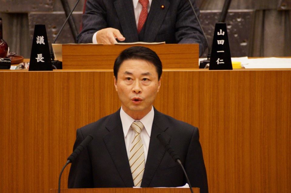 平成30年第1回定例議会にて代表質問を行いました