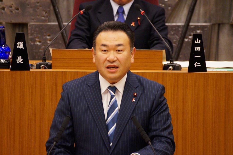 平成29年第4回定例議会において前川たかしが代表質問を行いました。