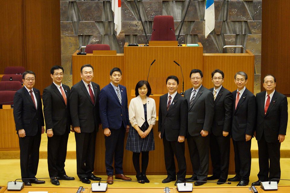 札幌市議会も全員が集いスタートしました。