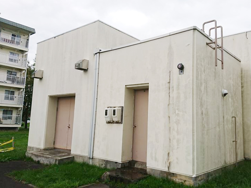 白石区 地震の被害状況を確認 02