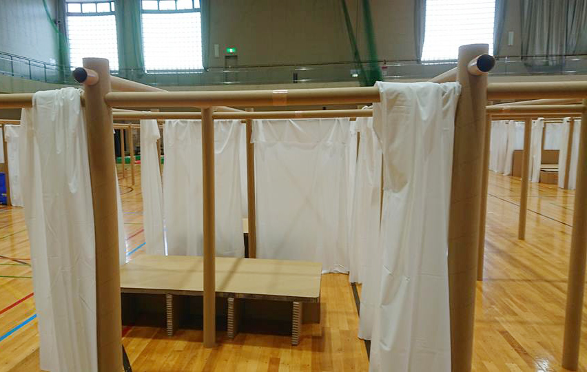 避難所整備を推進を！