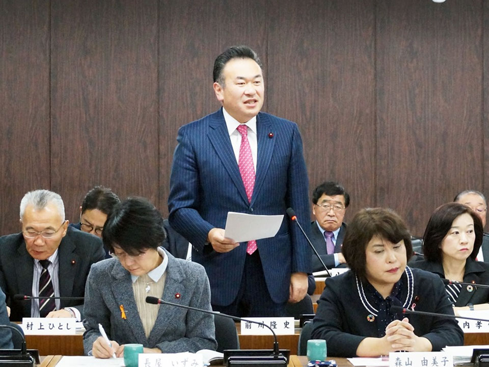 決算特別委員会において、 総務局、危機管理対策室分の質疑が行われました