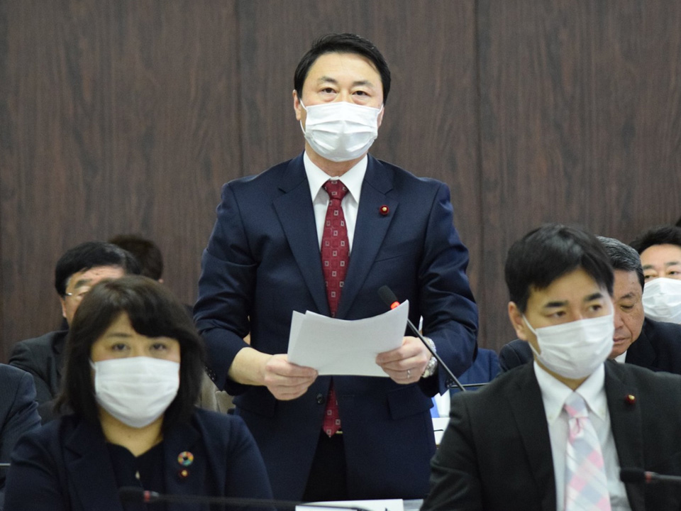 第一部予算特別委員会で３項目質問