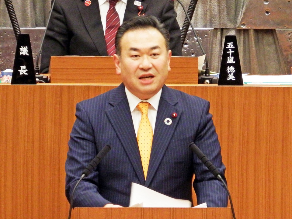札幌市議会において、会派を代表し質問を行いました