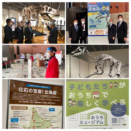 北海道博物館を佐藤英道衆議院議員、阿知良寛美道議会議員と視察しました